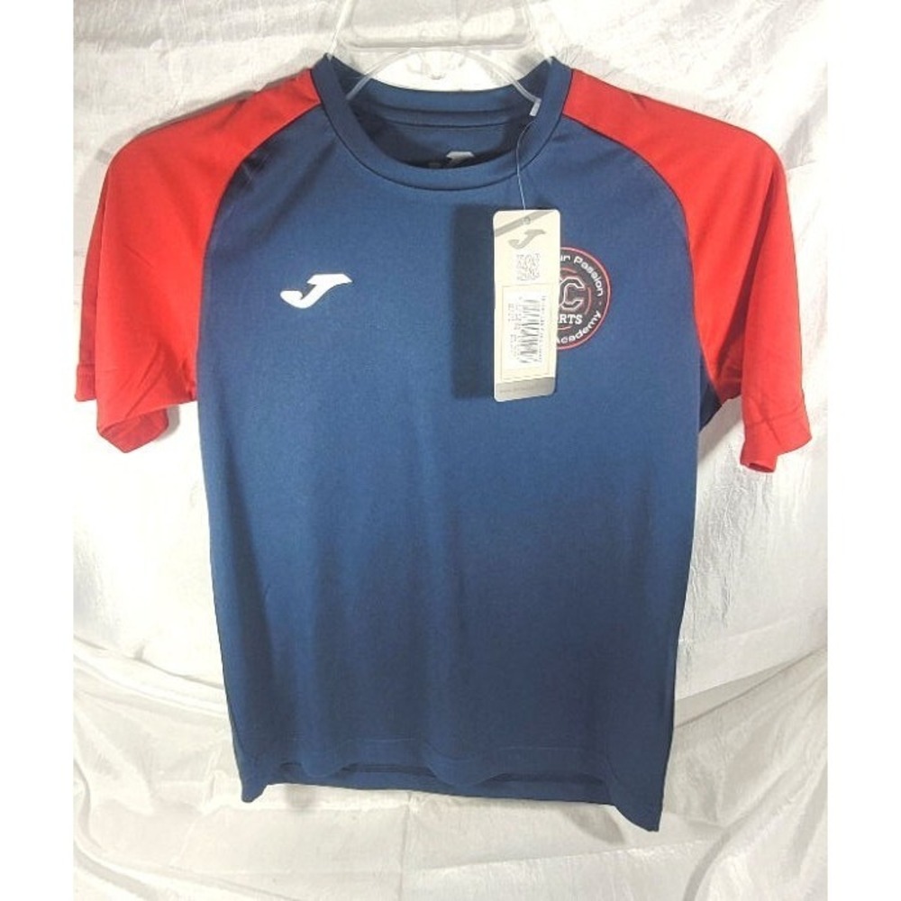 Joma DC Sports Academy‎ Youth Jersey #16 Soccer Shirt - Blue/Red - Sz Youth S/M